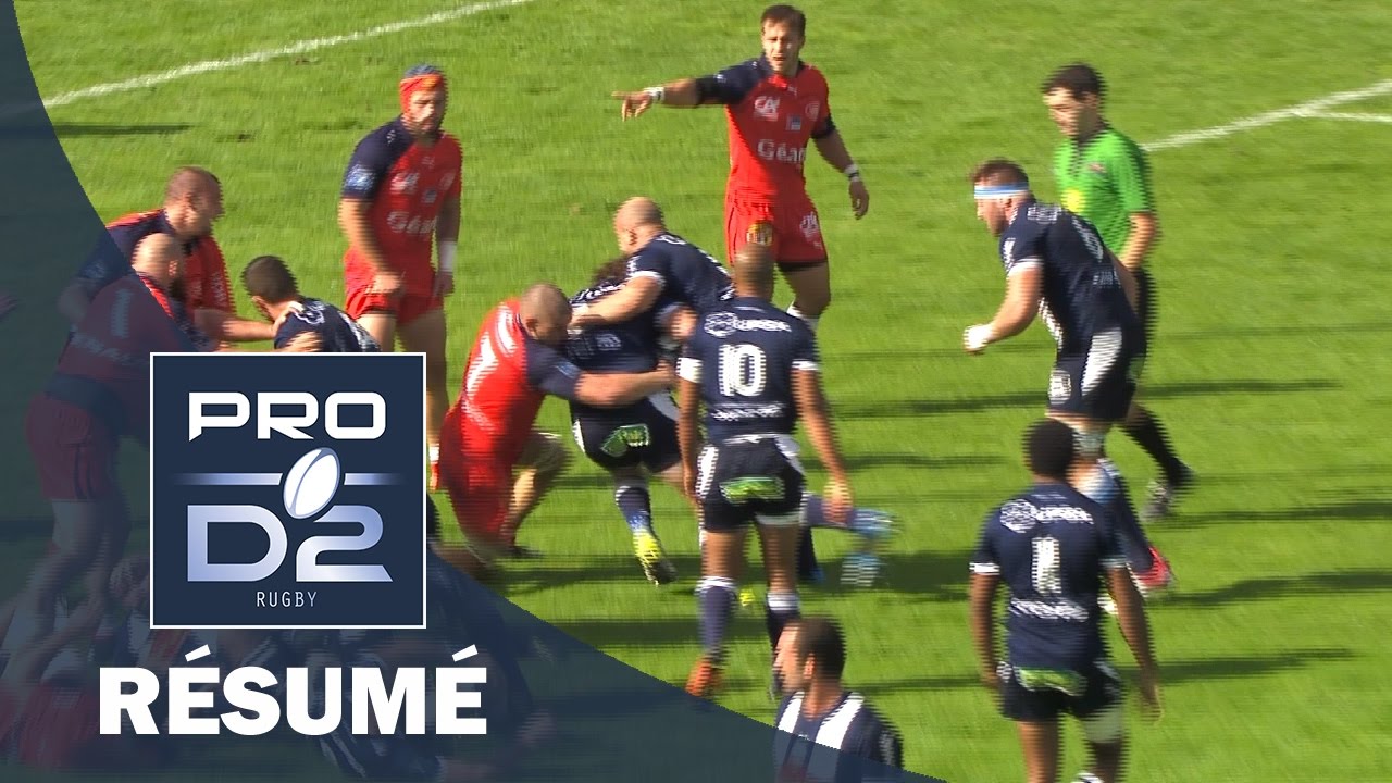 PRO D2 - Résumé Agen-Aurillac: 40-27 - J06 - Saison 2016/2017