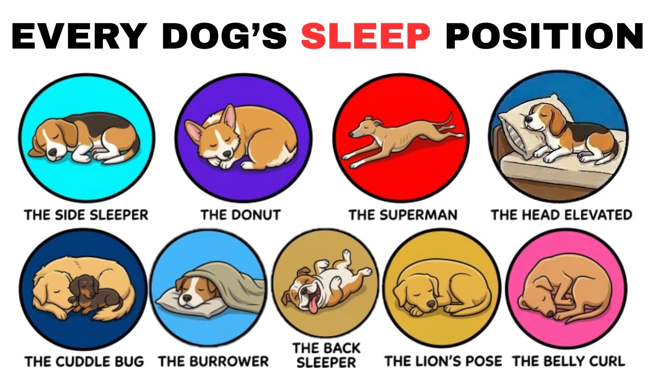Every Dog Sleeping Positions & What They Mean