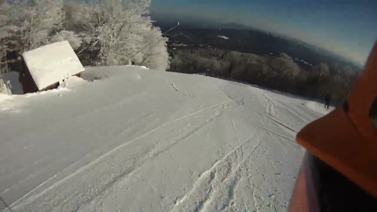 01/28/26 The Big Man and Tele-Randy skiing more Black Bear.