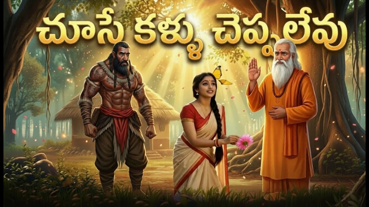 Animated Movie | అడవిలో యువతిని రక్షించిన మహర్షి | Telugu Moral Story