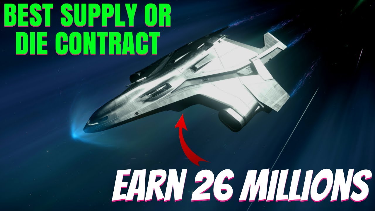 26 MILLION an Hour?! The Most Profitable Contract in Star Citizen EVER! (Supply or Die)