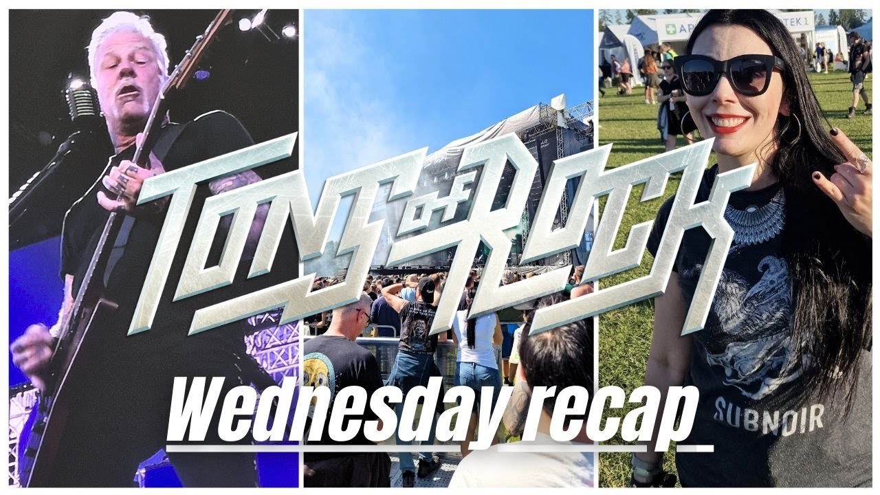 TONS OF ROCK 2024 - Wednesday recap | METALLICA, SAXON, EUROPE, ROTTING CHRIST +++