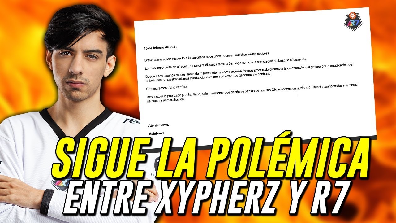 SIGUE LA POLEMICA ENTRE XYPHERZ Y R7 || LEC Y UN CUESTIONADO 