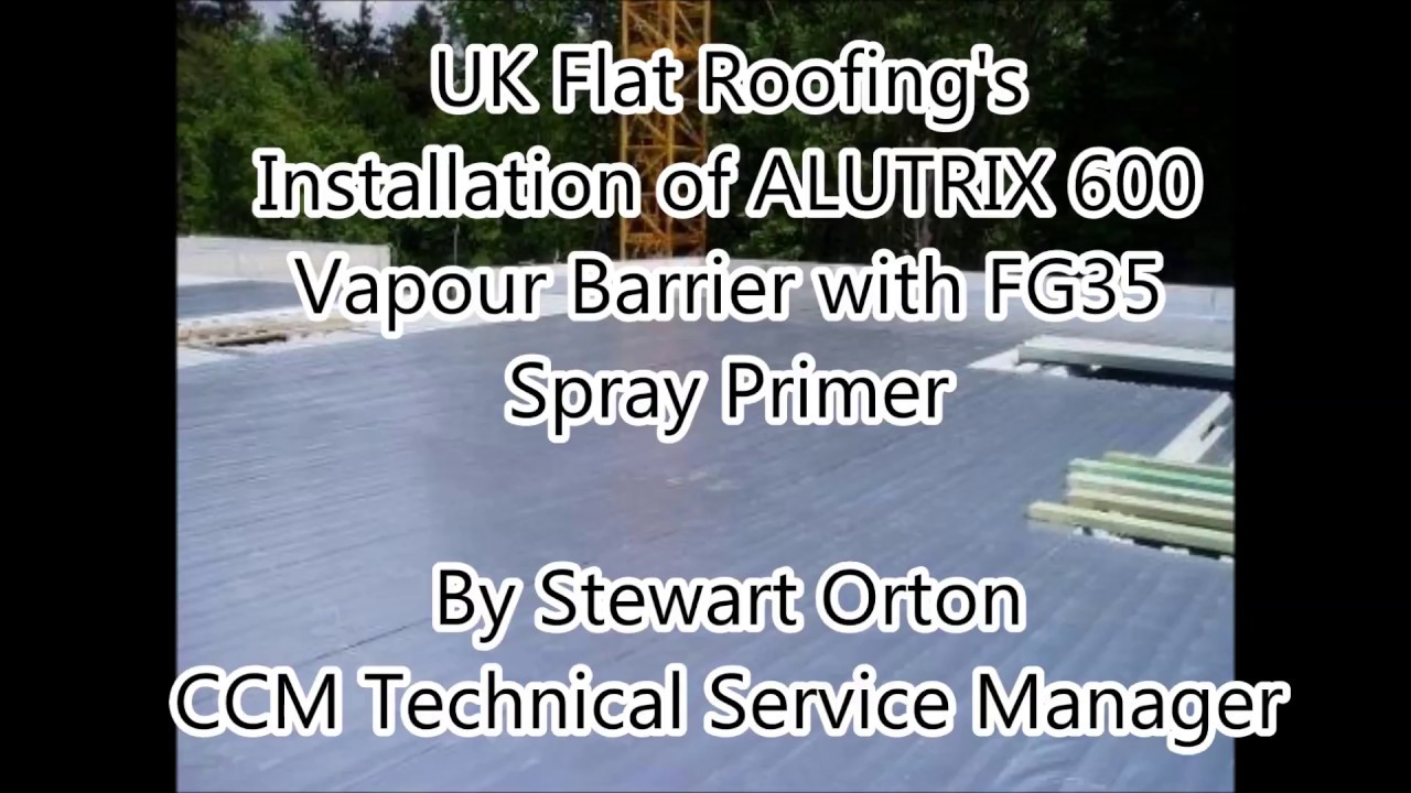 ALUTRIX 600 Vapour Barrier Installation