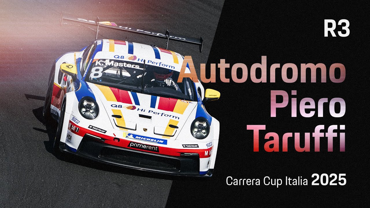 Porsche Carrera Cup Italia 2025 | ROUND 3 | Autodromo Vallelunga