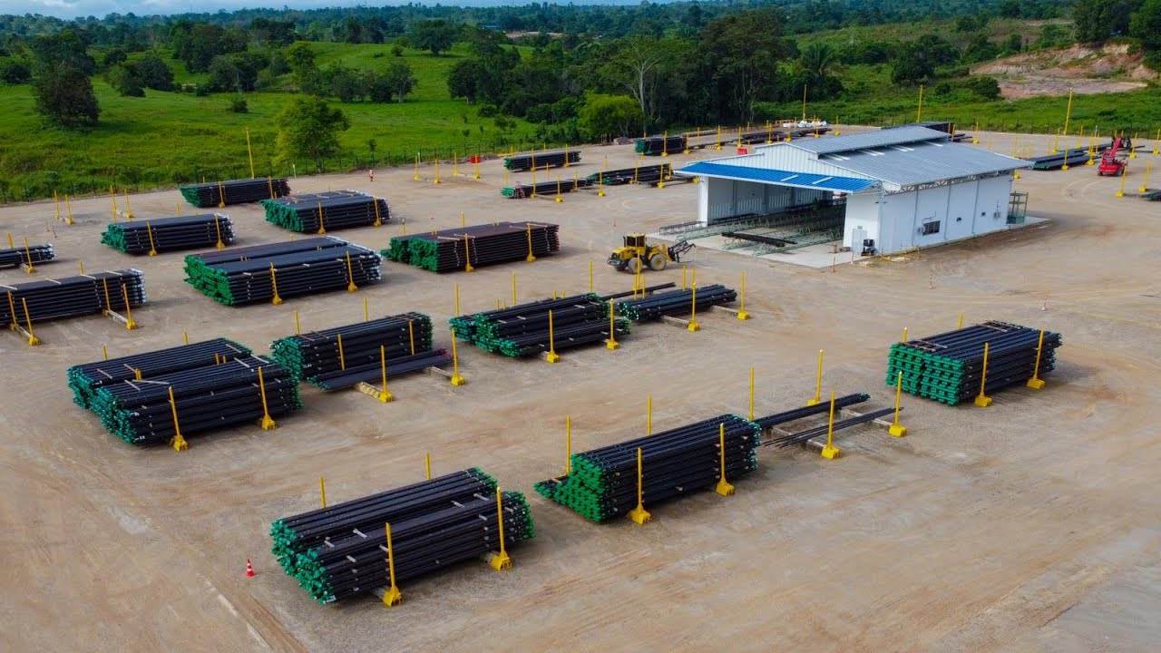 Inside Tenaris’s service center in Barrancabermeja, Colombia