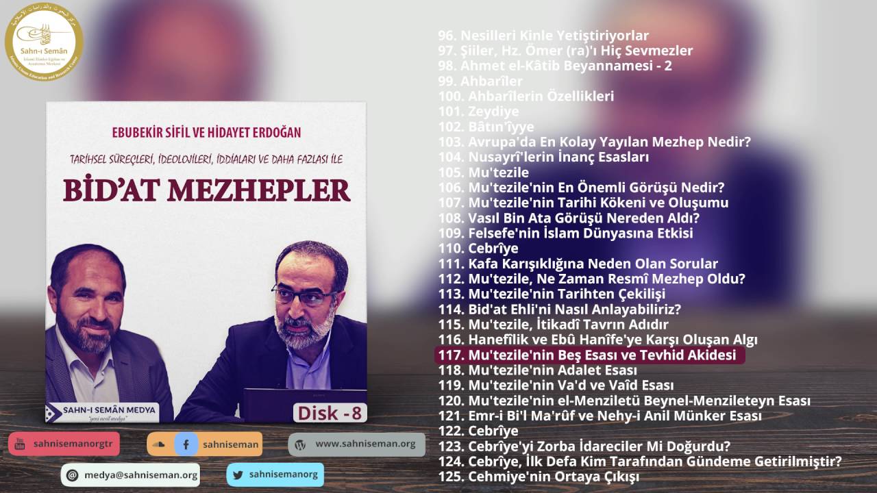 #117: Mu'tezile'nin Beş Esası ve Tevhid Akidesi - Ebubekir Sifil