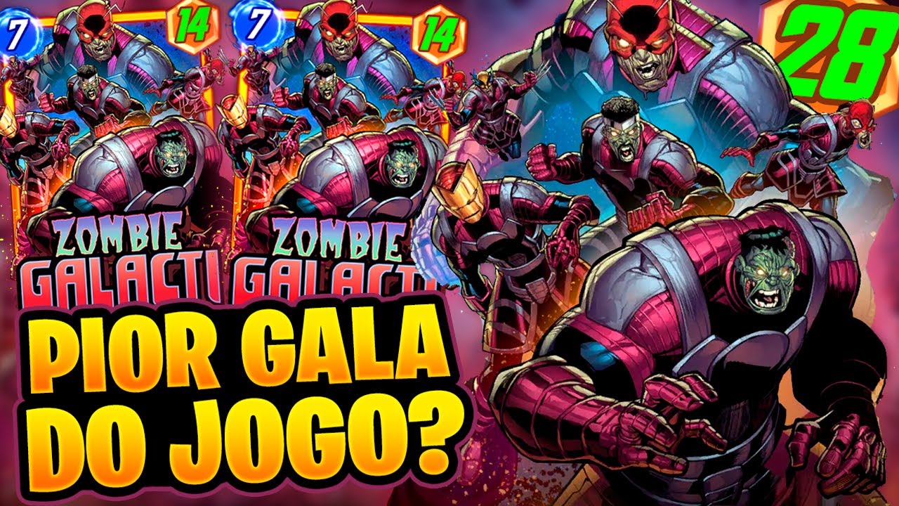 ZOMBIE GALACTI é a Nova PIOR CARTA do Marvel Snap