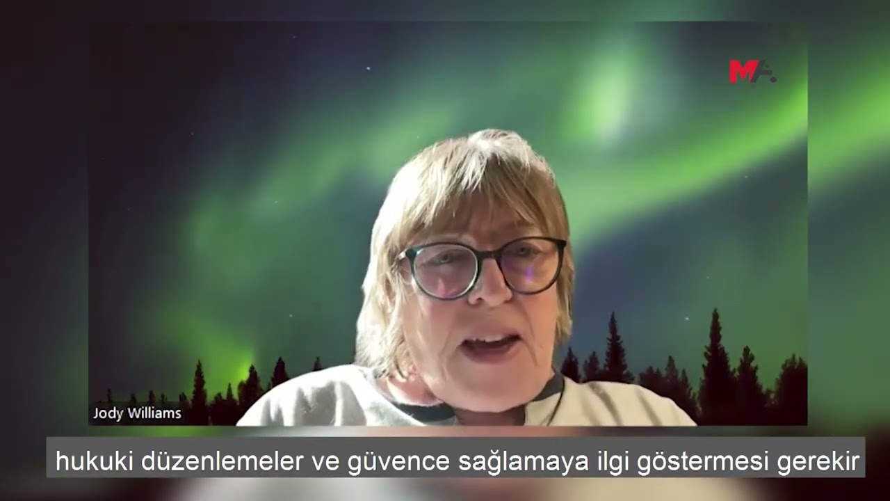 NOBEL ÖDÜLLÜ JODY WİLLİAMS: ABDULLAH ÖCALAN GİBİ LİDERLERE İHTİYACIMIZ VAR