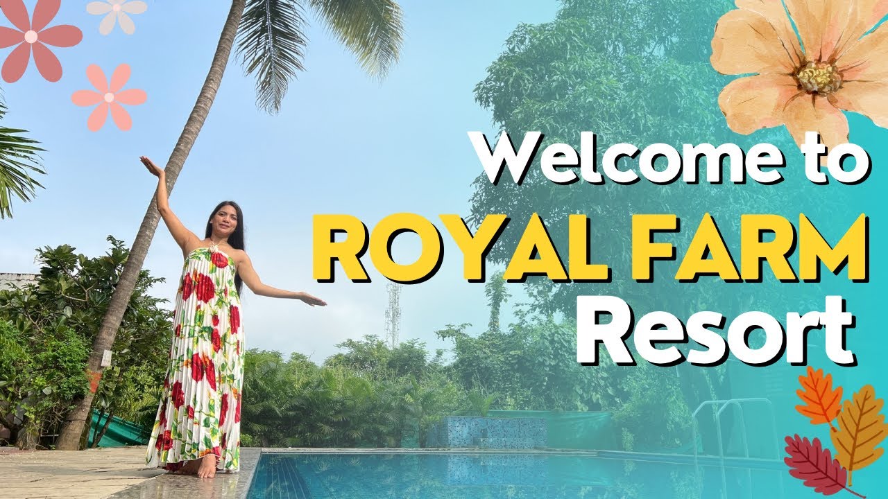 Royal farm resort alibagh/couple and group staycation /near varsoli beach #vlog24 #alibagh #resort