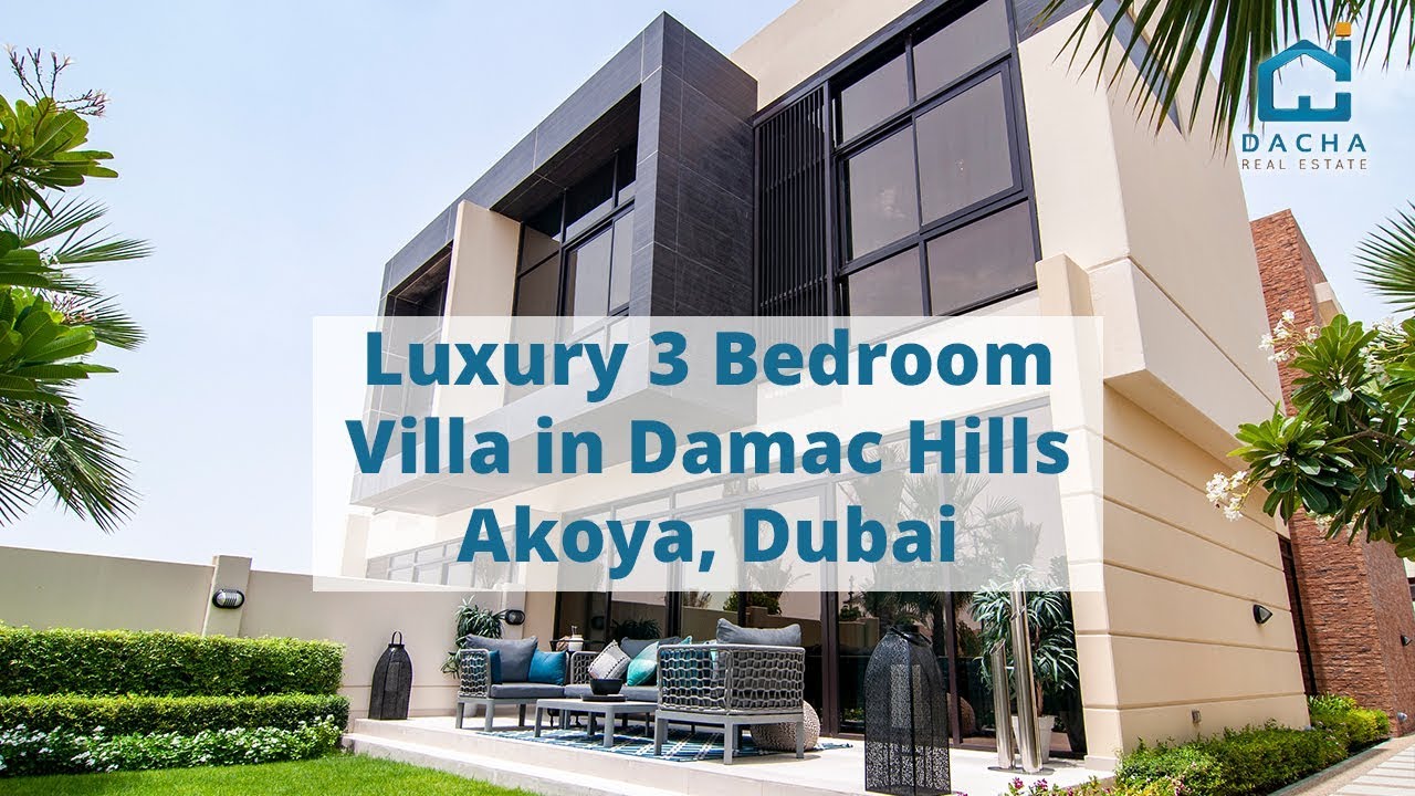 Luxury 3 Bedroom Villa in Damac Hills Akoya, Dubai