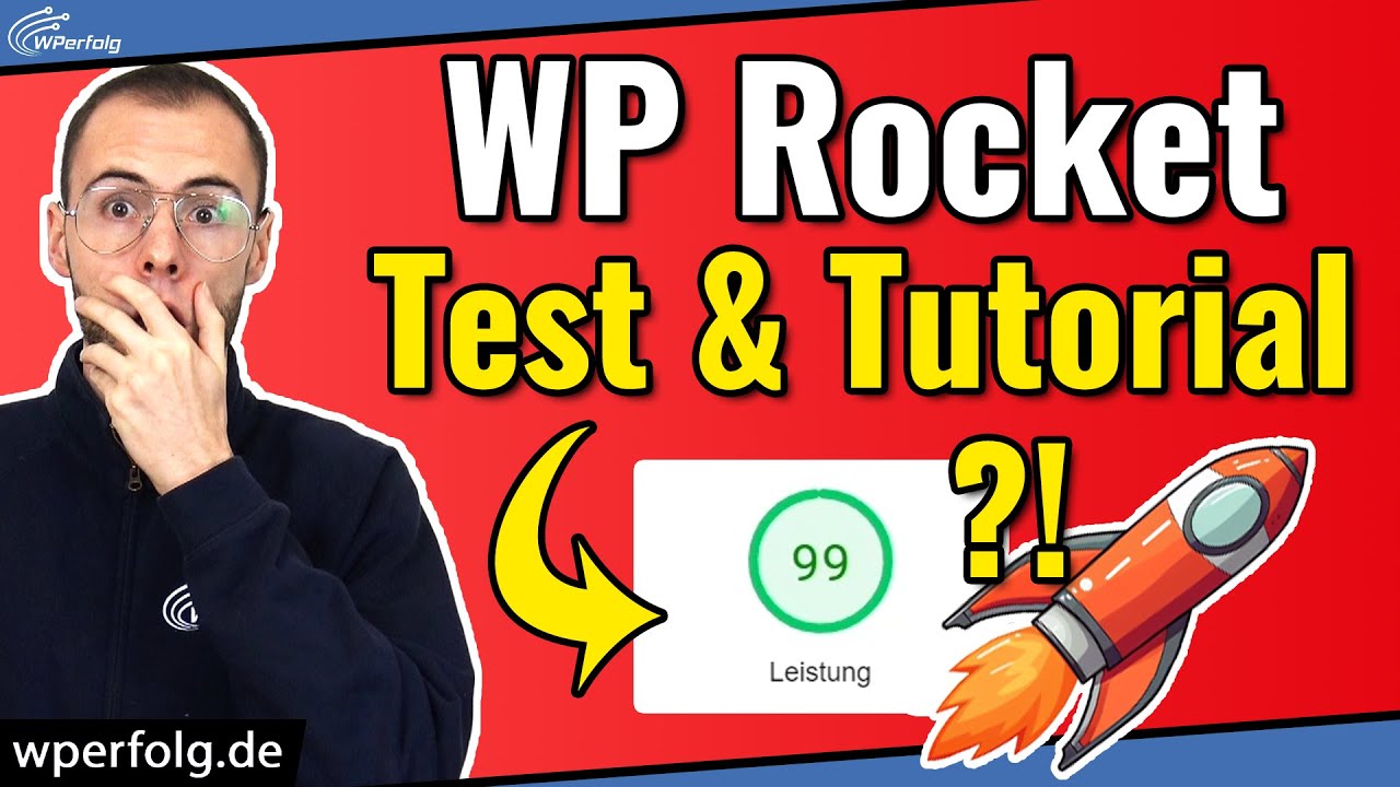 WP Rocket Test & Tutorial (2026): Das #1 WordPress Caching Plugin erklärt | PageSpeed Optimierung