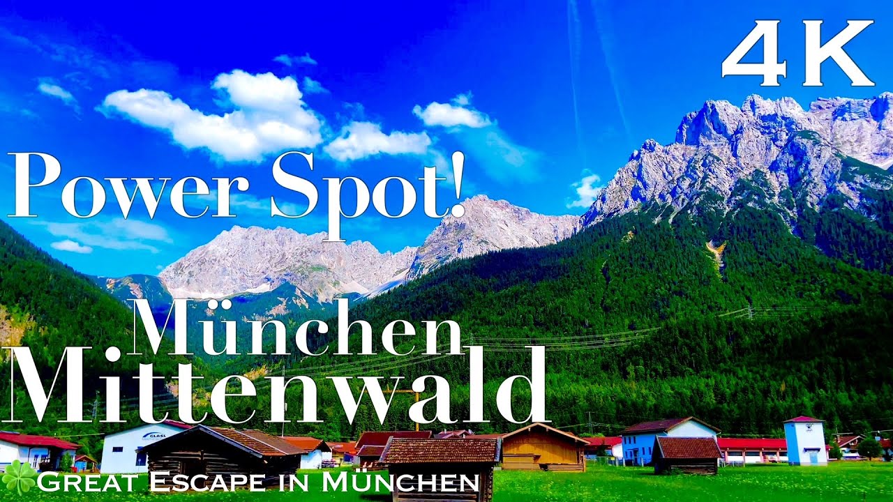 【Mittenwald Bayern Germany 2H from Munich】Erwecke deine Seele am verborgenen Powerspot der Alpen