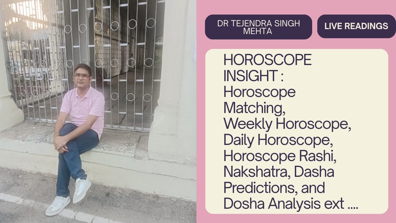 Horoscope Analysis 📃 #drtejendrasinghmehta #astrology #horoscope #vastu #occult #prediction #live