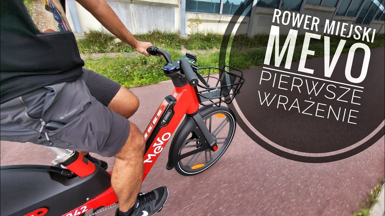 Rower miejski Mevo - pierwsze wrażenia z jazdy 🚴🏽
