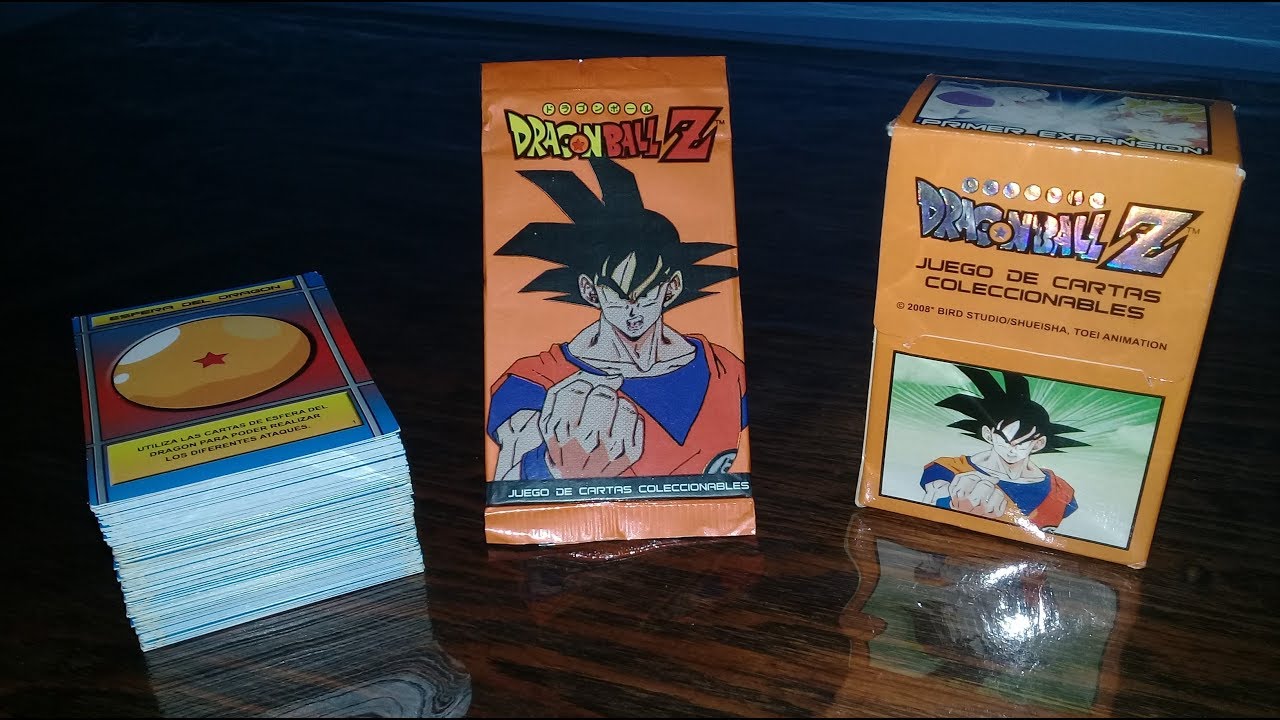 Cartas DBZ Primera Expansión Completa Cromeros HD Remasterizado