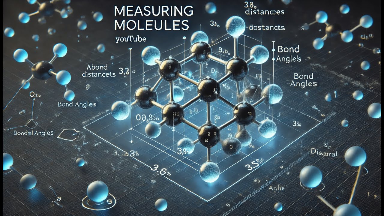 Measuring Molecules: Atomic Distances, Bond Angles & Dihedral Angles in chem3D