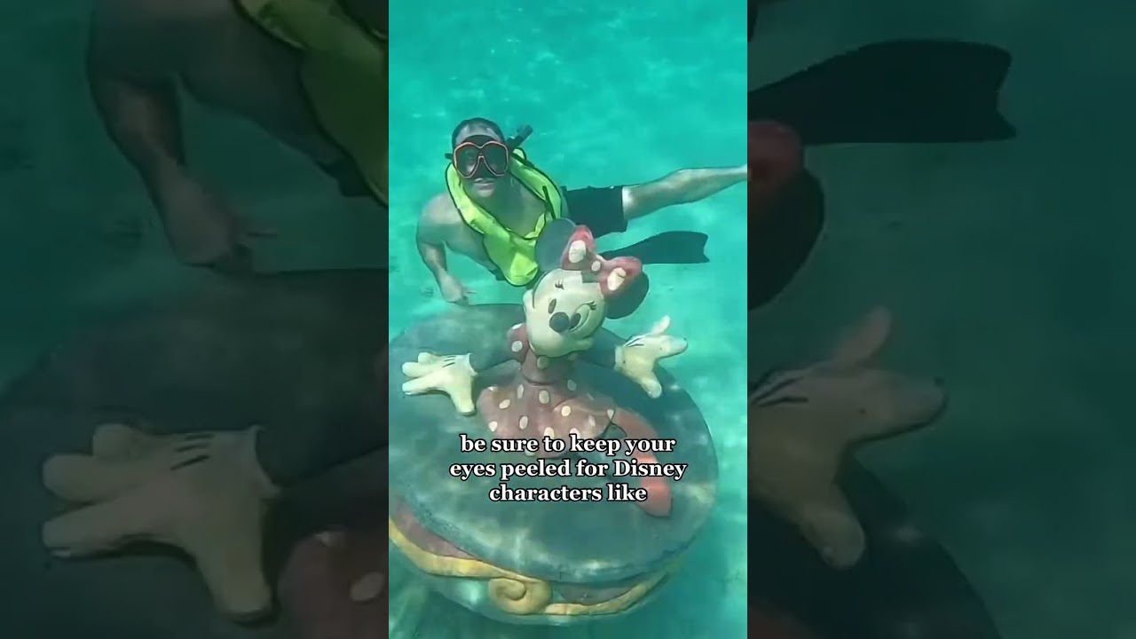 👀 HIDDEN Wonders of Disney Cruise Line's Castaway Cay Island. #shorts