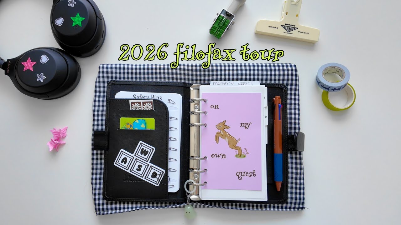 2026 personal filofax planner tour ★ how I setup my planner!