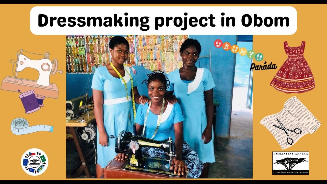 Our dressmaking project in Obom - Ghana