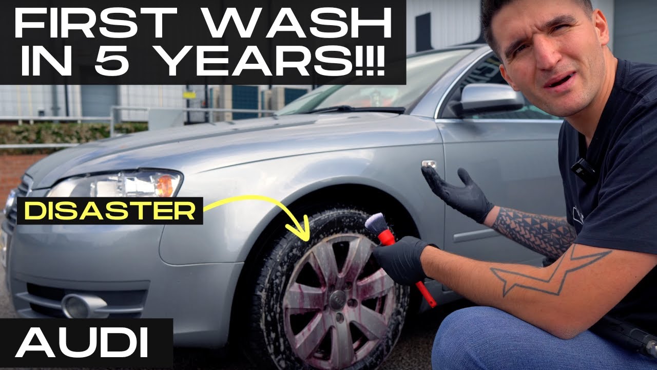 First Wash In 5 Years: Neglected Audi Daily Driver