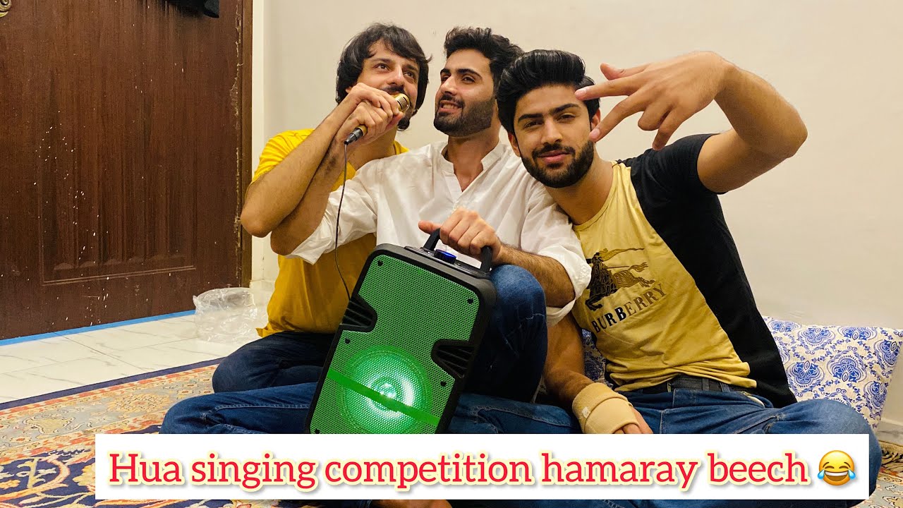 Hua Singing ka Muqabila be suroo k beech 😂🤣😆