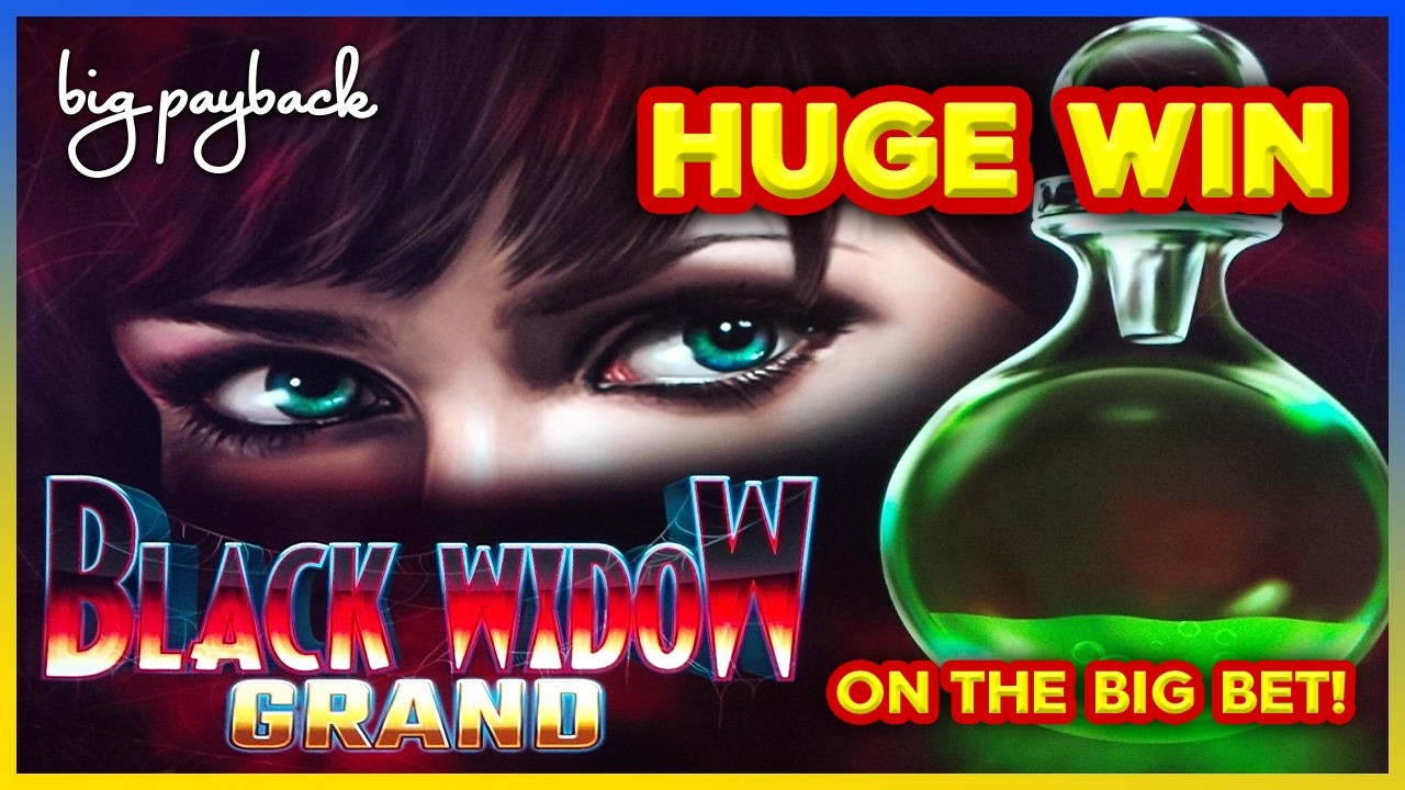 ON THE BIG BET! Black Widow Grand Slots - ALL BONUSES!