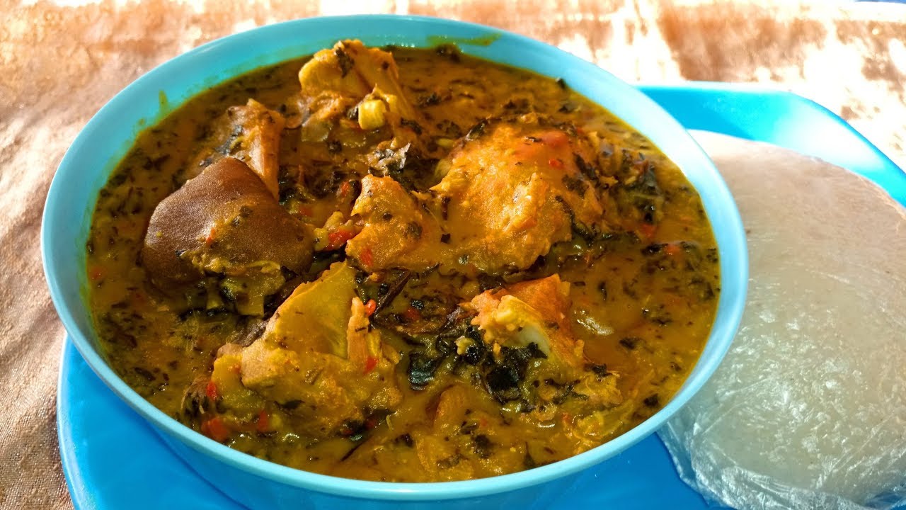 How to Cook Bitter Leaf Soup with Cocoyam (Ofe Onugbu)