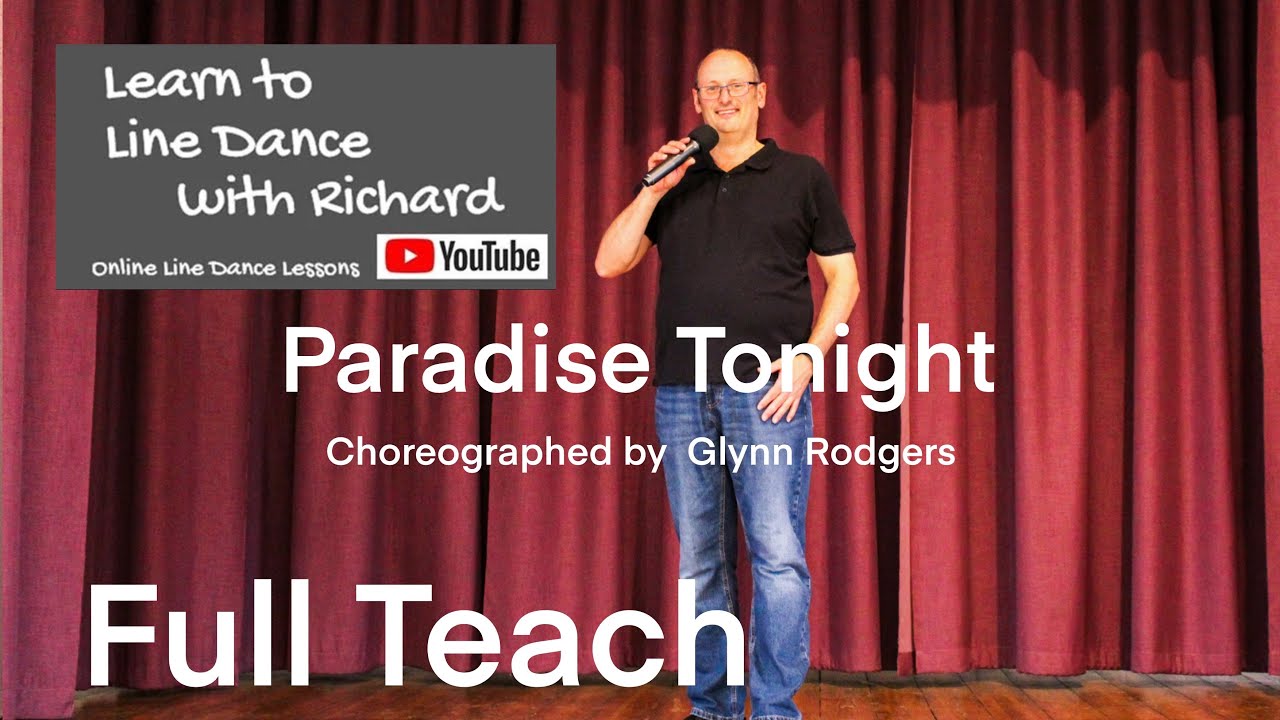 IMPROVER LINE DANCE LESSON 84 - Paradise Tonight - Part 1 - Full Teach