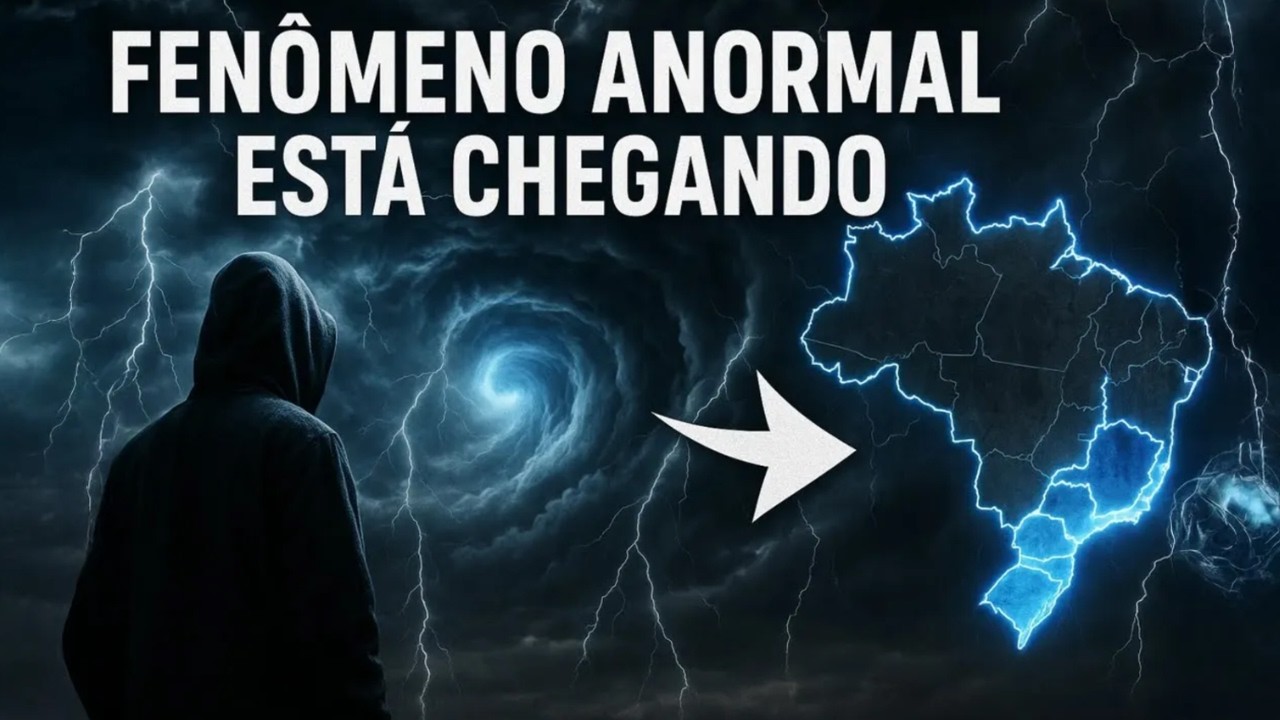 Urgente! Um Fenômeno Misterioso Está Chegando ... E Vai Mudar o Padrão Climático