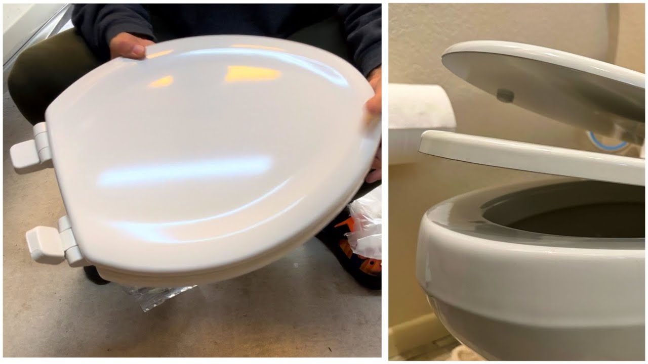 How To Install (Replace) A Toilet Seat | Kohler Quiet Close Toilet Seat Unboxing, Set Up & Review