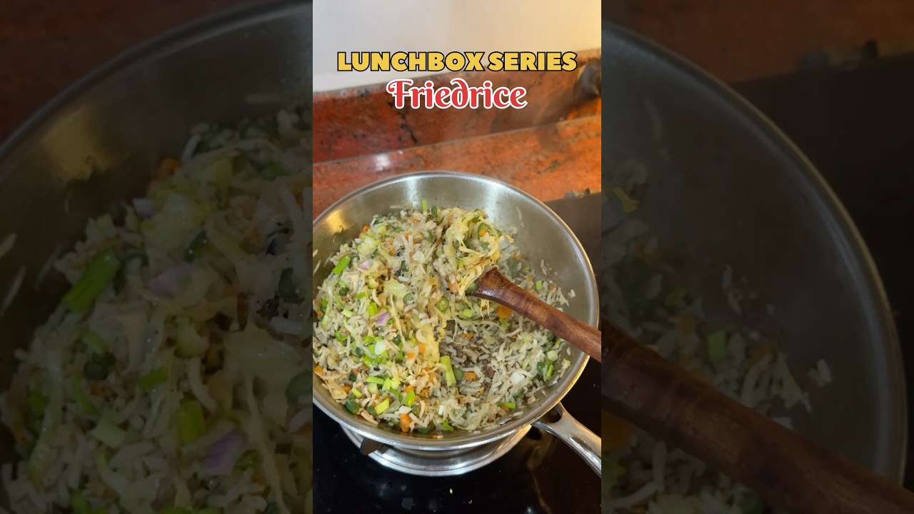 Easy lunchbox recipe | Friedrice without soy sauce 😋 | 