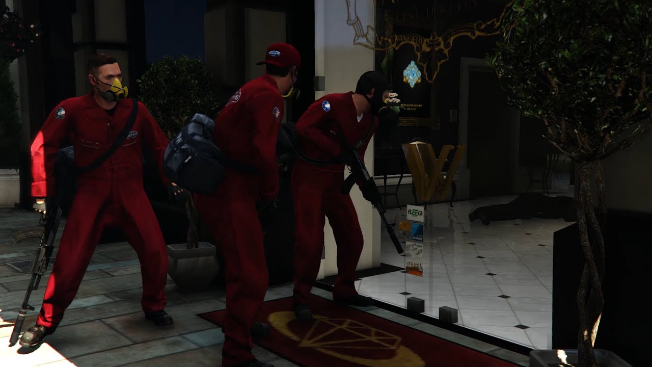Franklin and Michael First Heist | We are back in Action | GTA 5