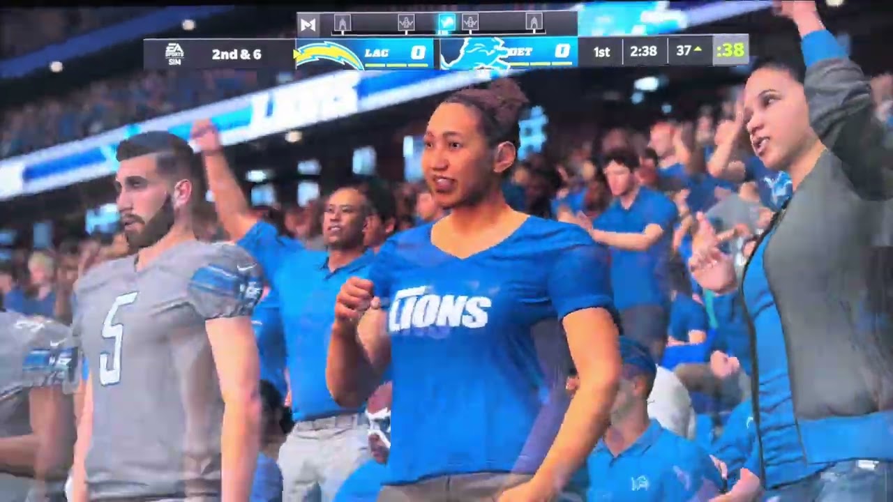 Chargers vs Lions madden 22 full game ￼￼