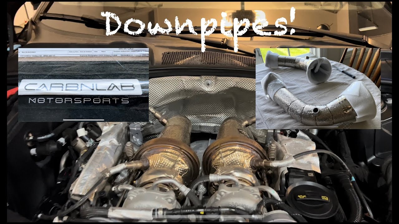 CarbNlab B9 Audi RS4/RS5 Downpipes!👀