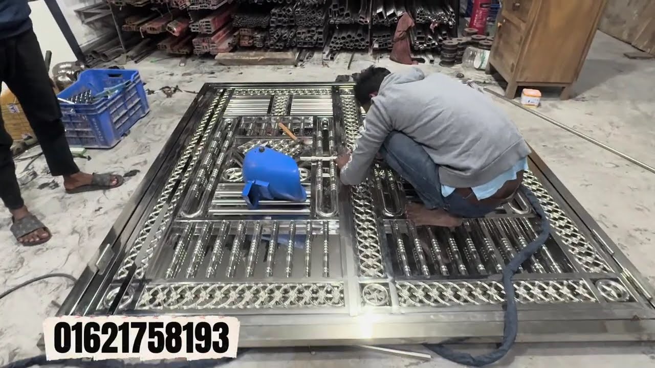 দোকানে আমরা থাই এবং এস এস এর কাজ করতেছি |We are working on Thai and SS in the shop.2026