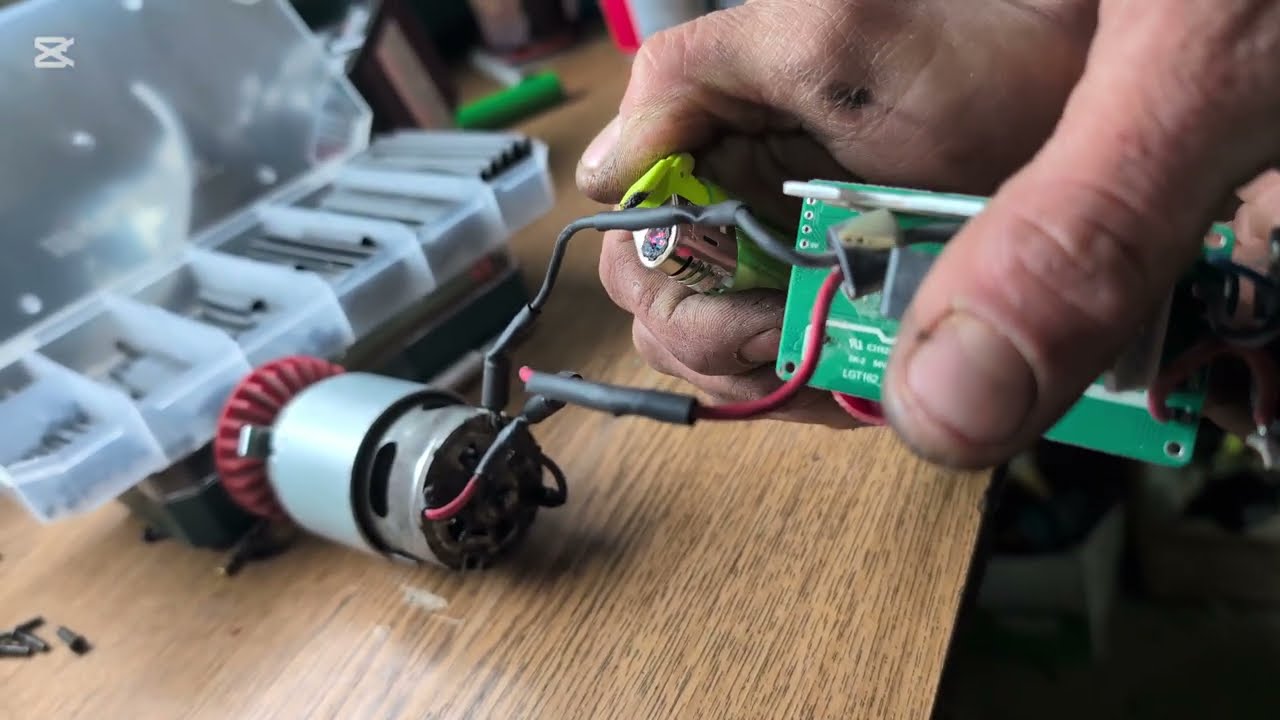 Parkside Angle Grinder – Motor Change and Restoration