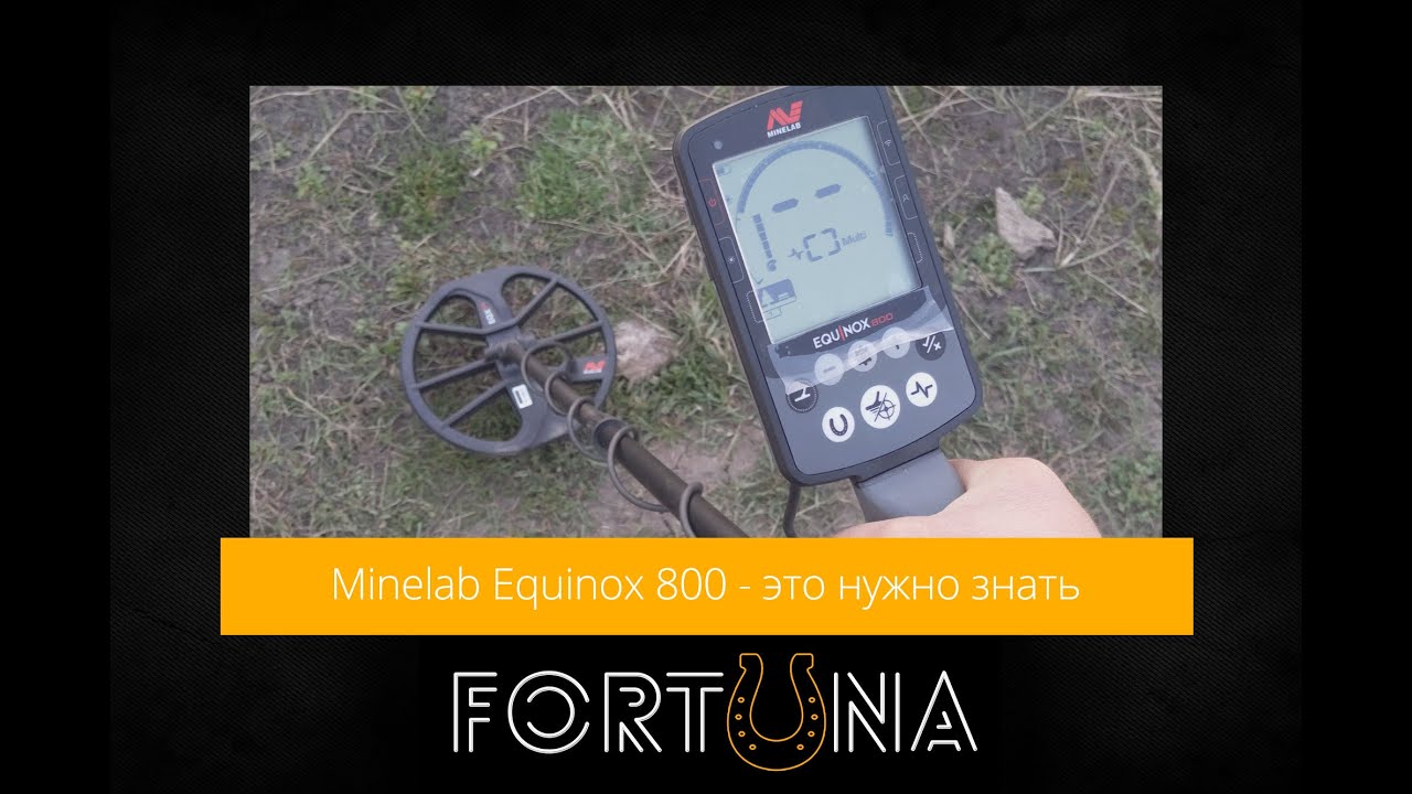 Minelab Equinox 800 - это нужно знать