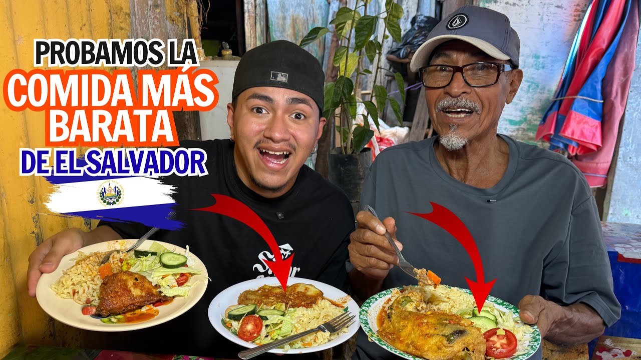 Almuerzos de $1.50😱*¿Saben bien?*😳|Mercado Colón, Santa Ana