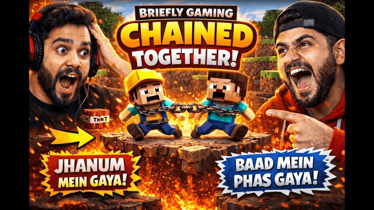 PLAYING CHAINED TOGETHER [ funny as hell ] /  STUMBLE GUYS