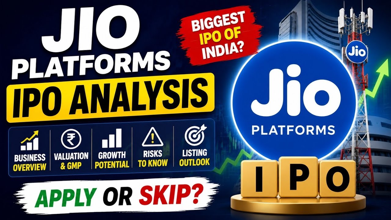 Jio Platforms IPO Analysis 2026 | Reliance Jio IPO GMP, Valuation & Listing Prediction 🚀