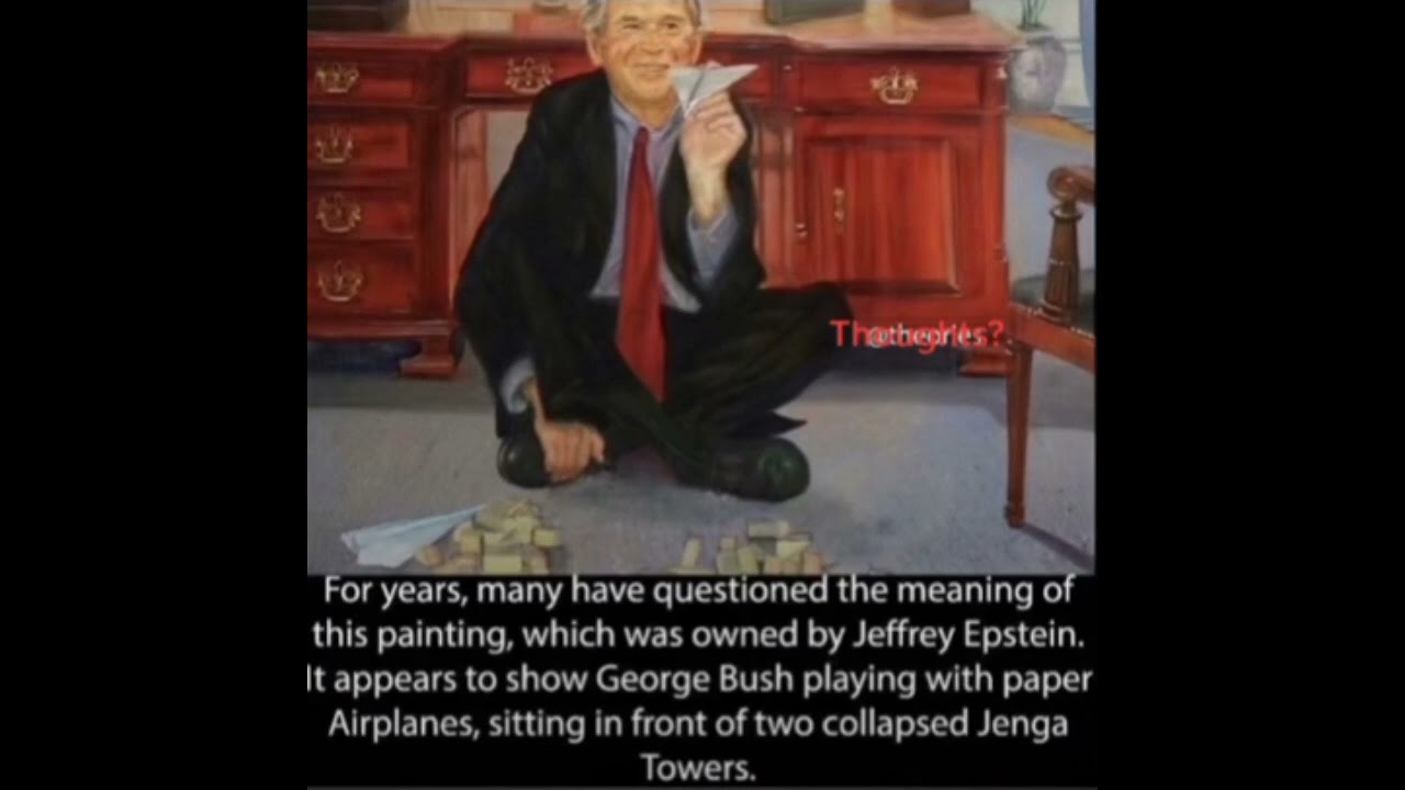 the meaning of the Jeffrey Epstein painting.