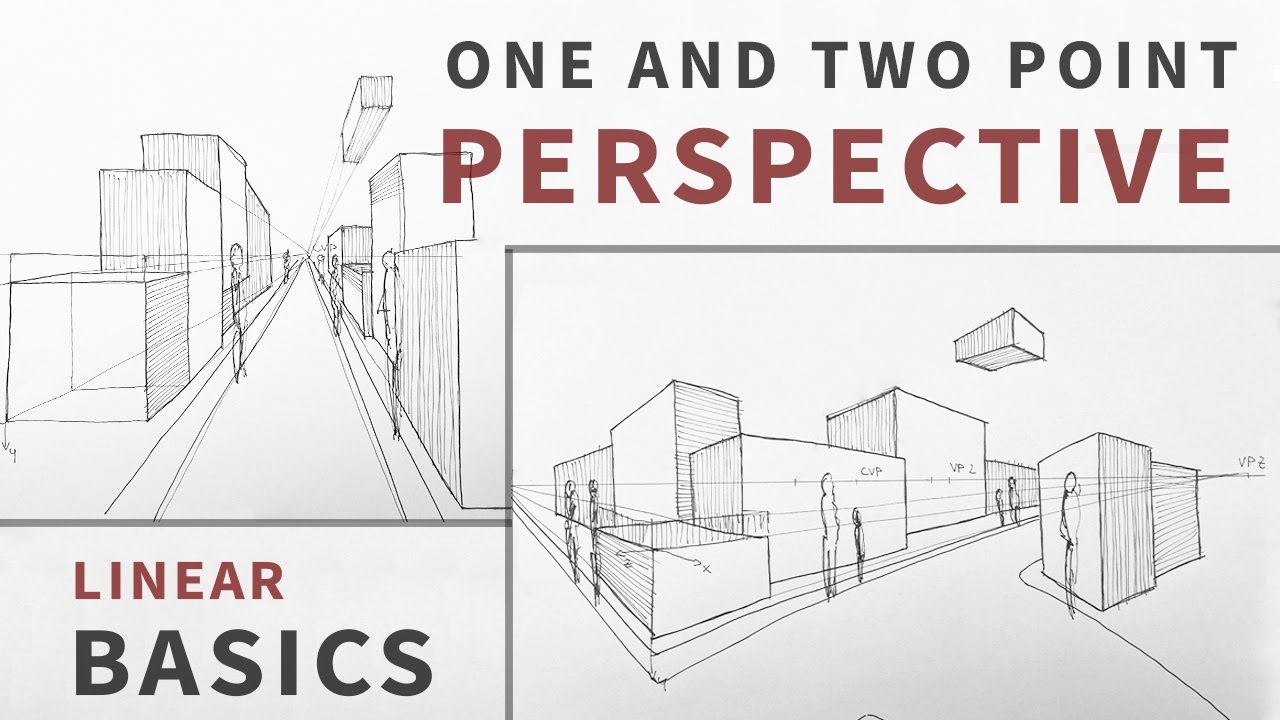 PERSPECTIVE BASICS: One and Two Point Perspective