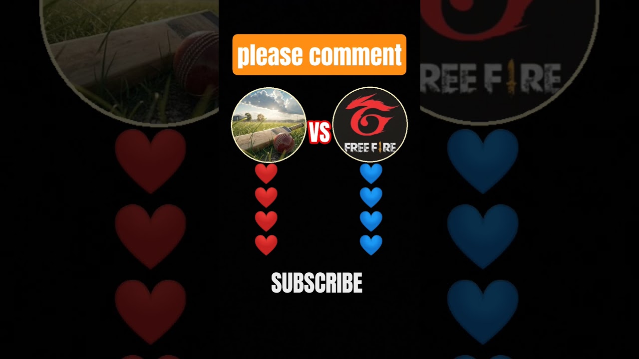 ❤️Cricket VS Free Fire💙 || Real Game vs Mobile Game 🔥