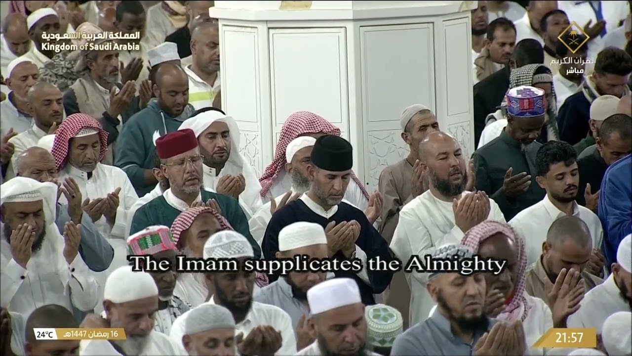 دعاء خاشع للشيخ د. #عبدالله_الجهني من المسجد الحرام بـ #مكة_المكرمة 16 #رمضان 1447هـ
