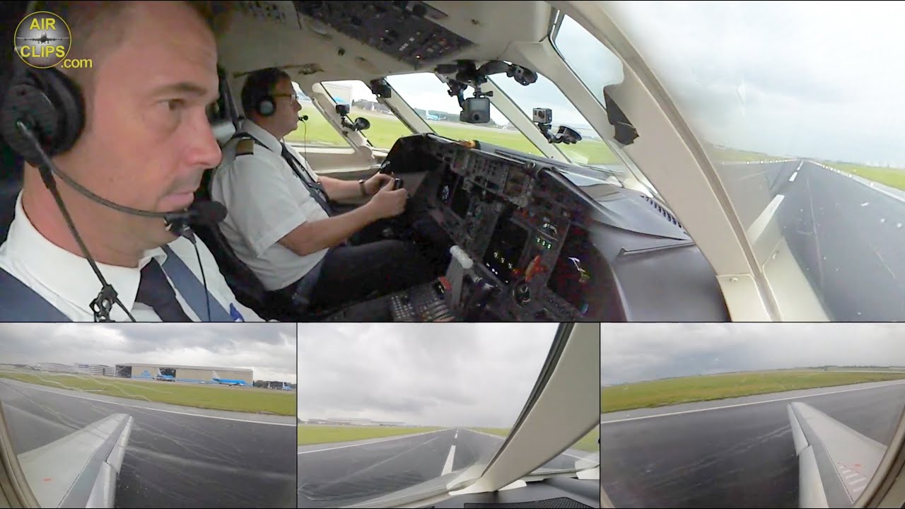 PURE POWER!!! 3-engined Exxaero Falcon 900C Private Jet powering out of Amsterdam!!! [AirClips]