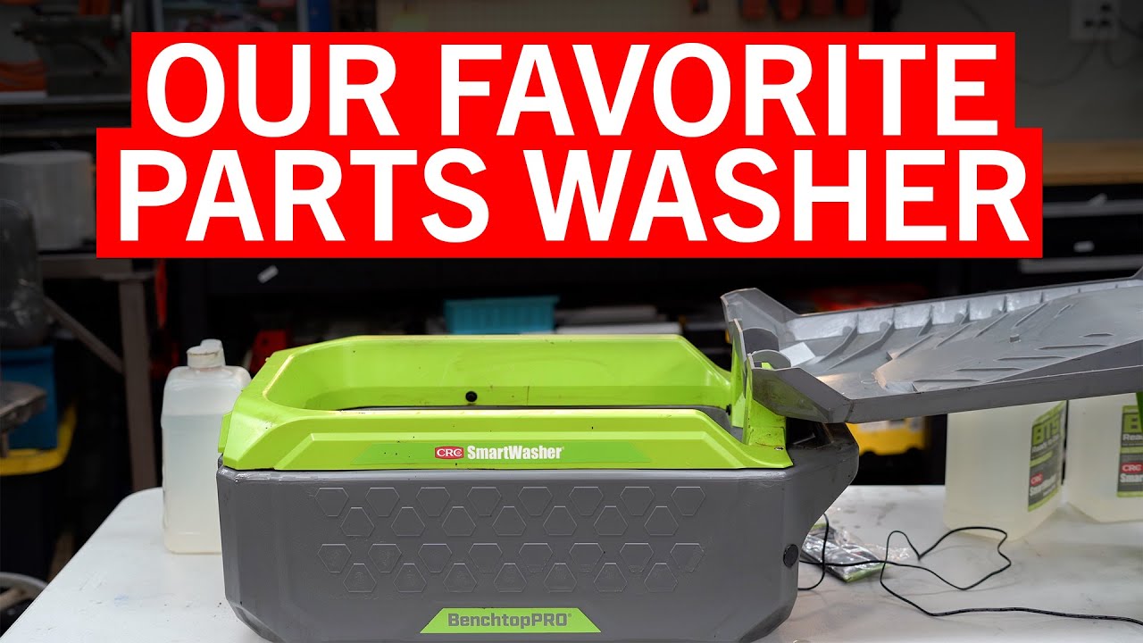 Why We Love the CRC SmartWasher BenchtopPRO Parts Washer