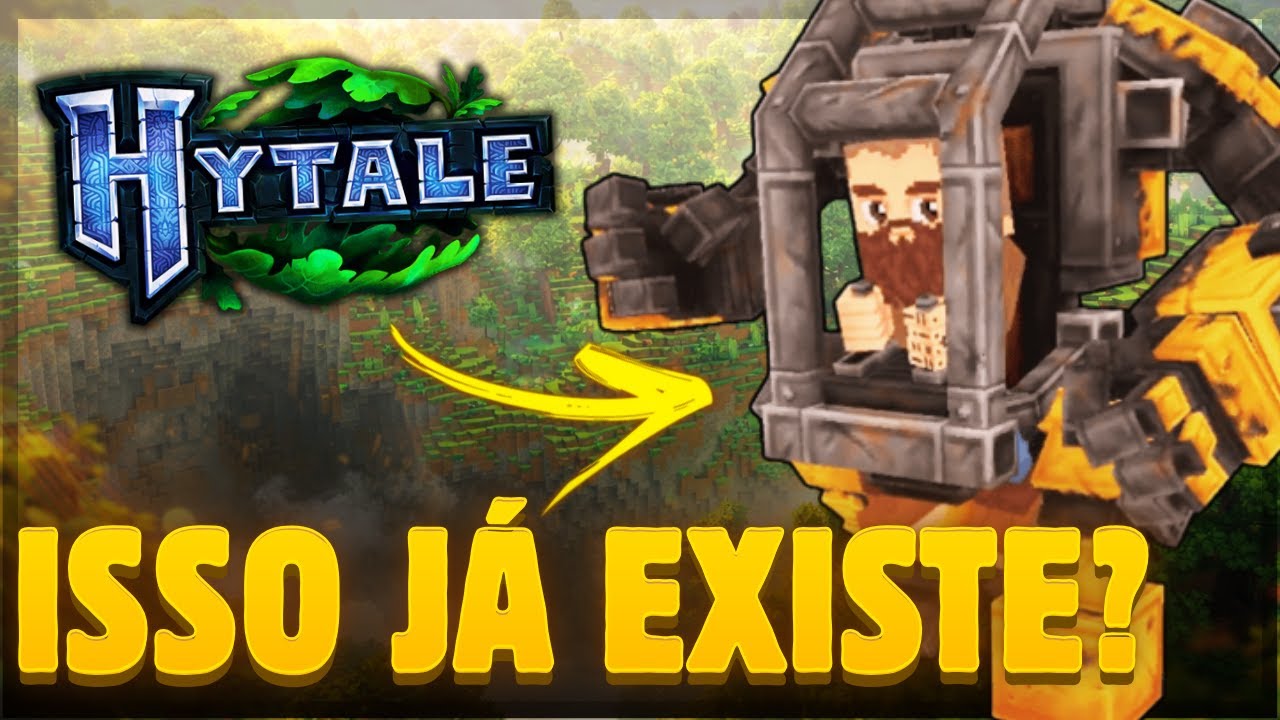Hytale Já Tem Muitos MODS Prontos! Veja o Que Já Está Sendo Criado Antes do Lançamento