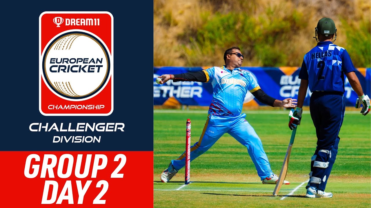 🔴 Dream11 ECC Challenger, 2024 | Group 2, Day 2 | 28 Sep 2024 | Live European Cricket