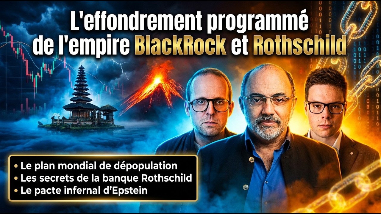 XAVIER POUSSARD et PIERRE JOVANOVIC : FINK, EPSTEIN et le plan BLACKROCK révélé ! | GPTV